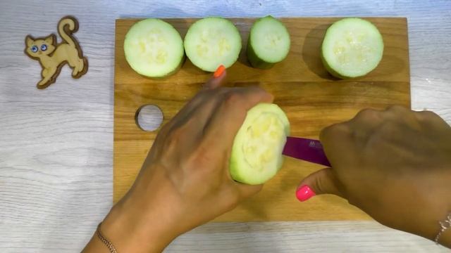 Фаршированные кабачки в духовке! Вкусный и простой рецепт кабачков! смотреть онлайн