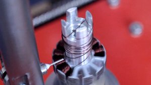 Автоматическая намотка статора 22,5 мм на станке МТ-405 Модестат