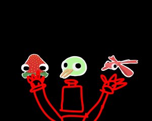 Bugsnax| рисование трёх жуконямок