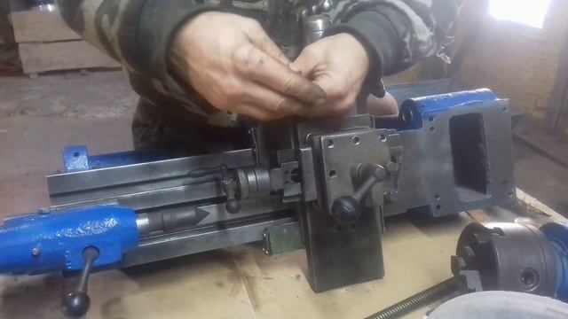 Собираем токарный станок тв 16