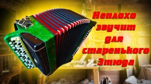 Баян Этюд. Хороший экземпляр.