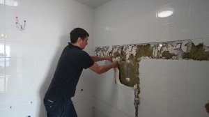 Ремонт санузла от застройщика ПИК. До и После. Типовой ремонт санузла.