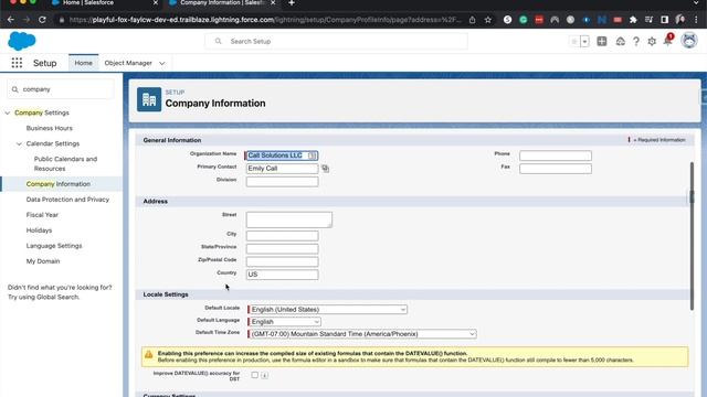 Change the Default Language in Salesforce for whole company | Salesforce Languages