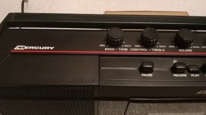 Магнитофон "Меркурий М-402С" 1992г.в., новый, проверка