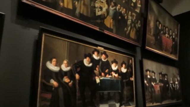 Hermitage Amsterdam.The exhibition contains hundreds of masterpieces of Dutch masters смотреть онлайн