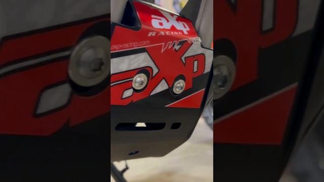 Honda CRF 300L gets an AXP Racing skid plate