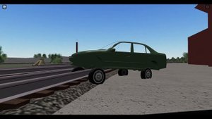 Roblox Ro Scale Trains VS Cars 2!