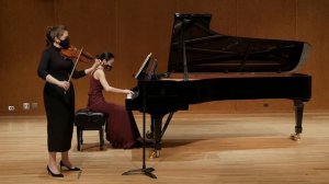 Emily Monroe and Sarah Jin plays Ludwig van Beethoven - Violin Sonata No. 7 in C Minor, op. 30 no.