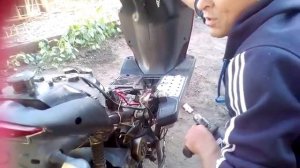 "Как завести скутер без аккумулятора."