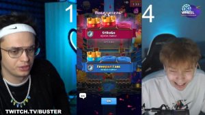 БУСТЕР ПРОТИВ СТРОГО 1 НА 1 В КЛЕШ РОЯЛЬ