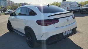 Mercedes-Benz GLE - полировка, бронирование кузова и фар, керамика, антихром, тонировка