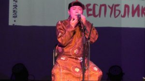 08 Тувинская фолькл. группа "Алаш" в Абакане. Горловое пение. Сам Аян оол. Варган. Throat singing.