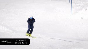 Ski Technique Demonstration