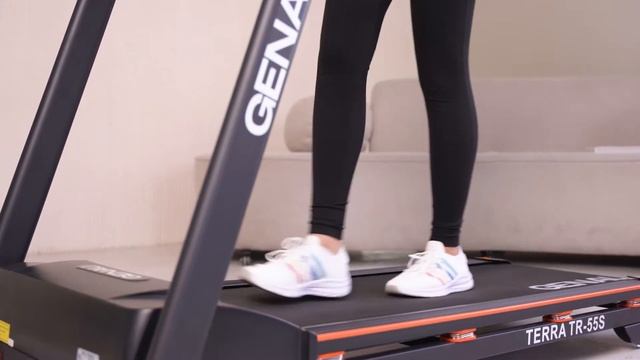 Беговая дорожка GENAU TERRA TR55. Описание. Функции смотреть онлайн