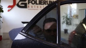 Тонировка форточки без разбора.