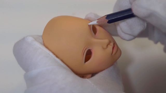 [BJD] Роспись куклы минифи Селин мейкап / фейсап [БЖД] BJD minifee Celine урок от WillStore смотреть онлайн
