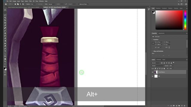 3D Hand Painted Sword | Autodesk Maya and Adobe Photoshop | Gaming Assets смотреть онлайн