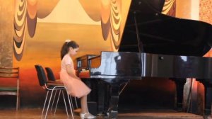 Иоганн Антон Андре Сонатина До мажор I  часть, "Светлячки", 8 лет