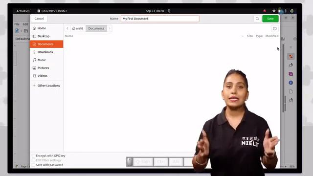 NIELIT Libre Office - Write ( Word Processor) -1