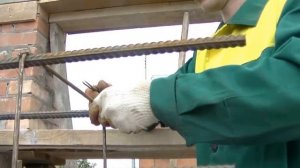 Бетонные  МОНОЛИТНЫЕ перемычки= ОПАЛУБКА+УСИЛЕНИЕ снизу+ АРМИРОВАНИЕ+ СТЯЖКИ на верху.Часть 1