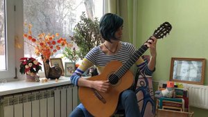 Story of my life - One Direction(short light version)/classic guitar cover by Margarita Budyka