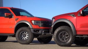 AMERICAN LEGENDS! NEW Ford F-150 Raptor vs 2010 F-150 Ford Raptor