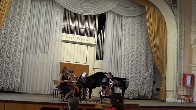 M. Ravel. Piano trio