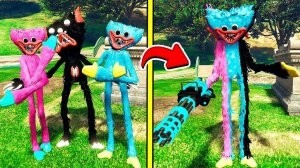 ХАГГИ ВАГГИ КИССИ МИССИ И КИЛЛИ ВИЛЛИ СОЕДИНИЛИСЬ Poppy Playtime в ГТА 5 МОДЫ! ОБЗОР МОДА в GTA 5