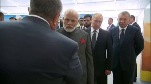 Indian PM visit to Zvezda with President of Russia in Vladivostok_HD.mp4