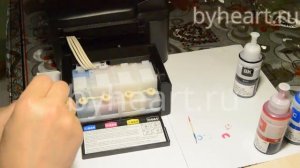 Заправка принтера EPSON L132 повторная