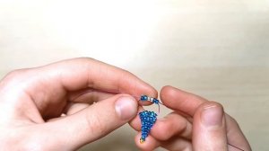 Ракета из бисера ко Дню космонавтики (12 апреля)