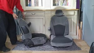 Поворотные сиденья в автодом.