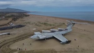 Экраноплан Лунь✈️, Дагестан⛰️