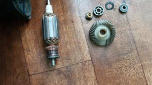 GWS 13-125 CIE| Неприятный звук? | Замена вентилятора и шпинделя