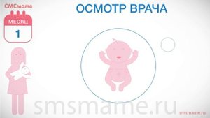 Ребенку 1 месяц - срыгивания, одежда для младенца, развитие ребенка.