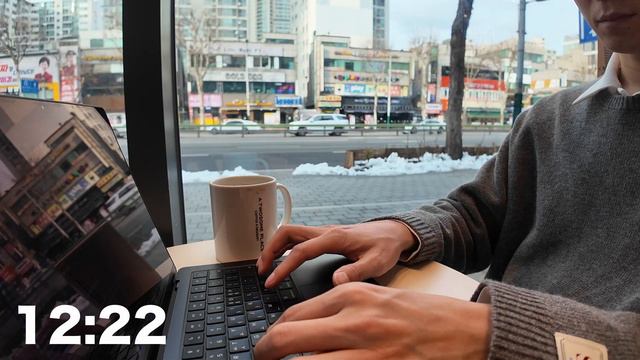 STUDY WITH ME | coffee shop ambiance | SEOUL | Pomodoro 25-5 #studywithme #pomodoro #ambiance смотреть онлайн