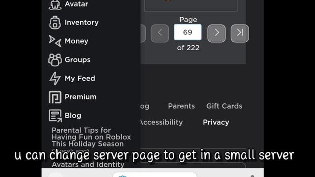 [AUT] How to join Small server on Roblox mobile 2021 ( 100% working)