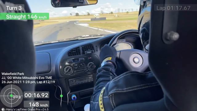 Mitsubishi Evolution 6 Tommi Makinen Edition (VI 6.5 Evo TME) Wakefield Raceway Track NSW Australia смотреть онлайн