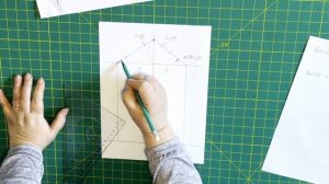 Построение рукава. Один из способов. Китайская методика конструирования одежды. Видео №2.