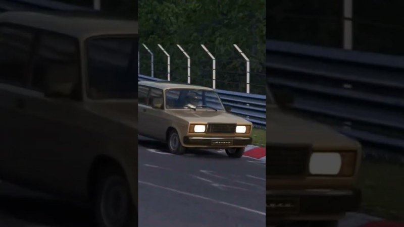 Поддержанная Lada 2107 vs Новая 2106! #accsimracing #accmosthave #assettocorsaoriginal