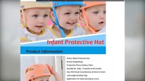 Детский шлем для самых маленьких. Опыт использования.