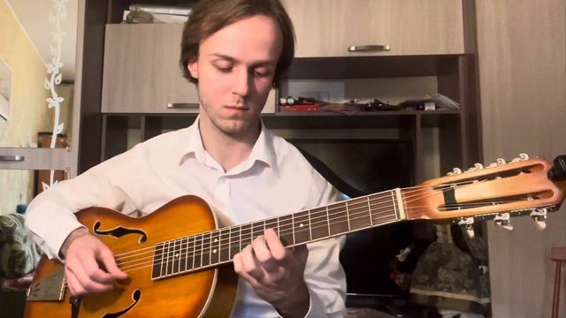 Проба семиструнной гитары Львовской фабрики смотреть онлайн