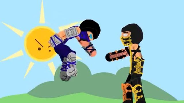 mk9 соб зиро vs скорпион смотреть онлайн