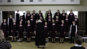 4. XVI фестиваль "Рождество в гимназии". Хор "Дитя радуги"