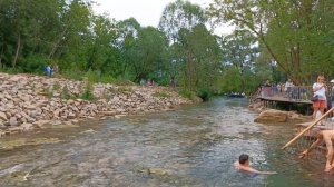 Голубые озера. Казань. Республика Татарстан. Водопад. Чистая вода.