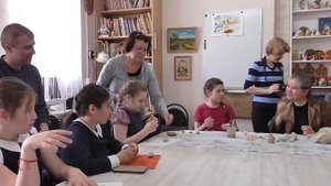 Дивеевская глиняная игрушка - мастер класс  по лепке  в ДШИ  г. Лукоянов. Мастер Крушинская Н. Г.