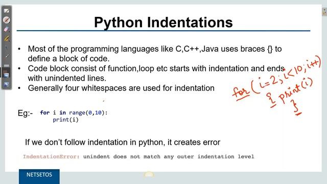 Python for Beginners Part-7 | Python Indentation & Comments