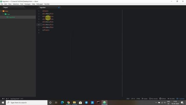 3 | HTML | W3Schools,HTML Tags and Structure | Haavish Bonala