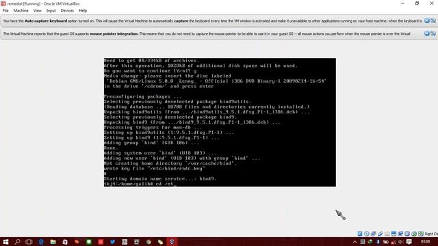 Cara Konfigurasi Debian 5 di VirtualBox смотреть онлайн