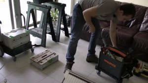 Комплект инструмента на аккумуляторах makita & festool систейнеры. Монтаж дверей в Израиле.